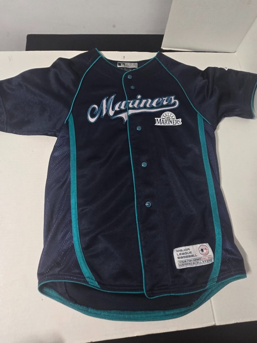 Seattle Mariners Youth MLB Genuine Merchandise Jersey Size Medium (8)